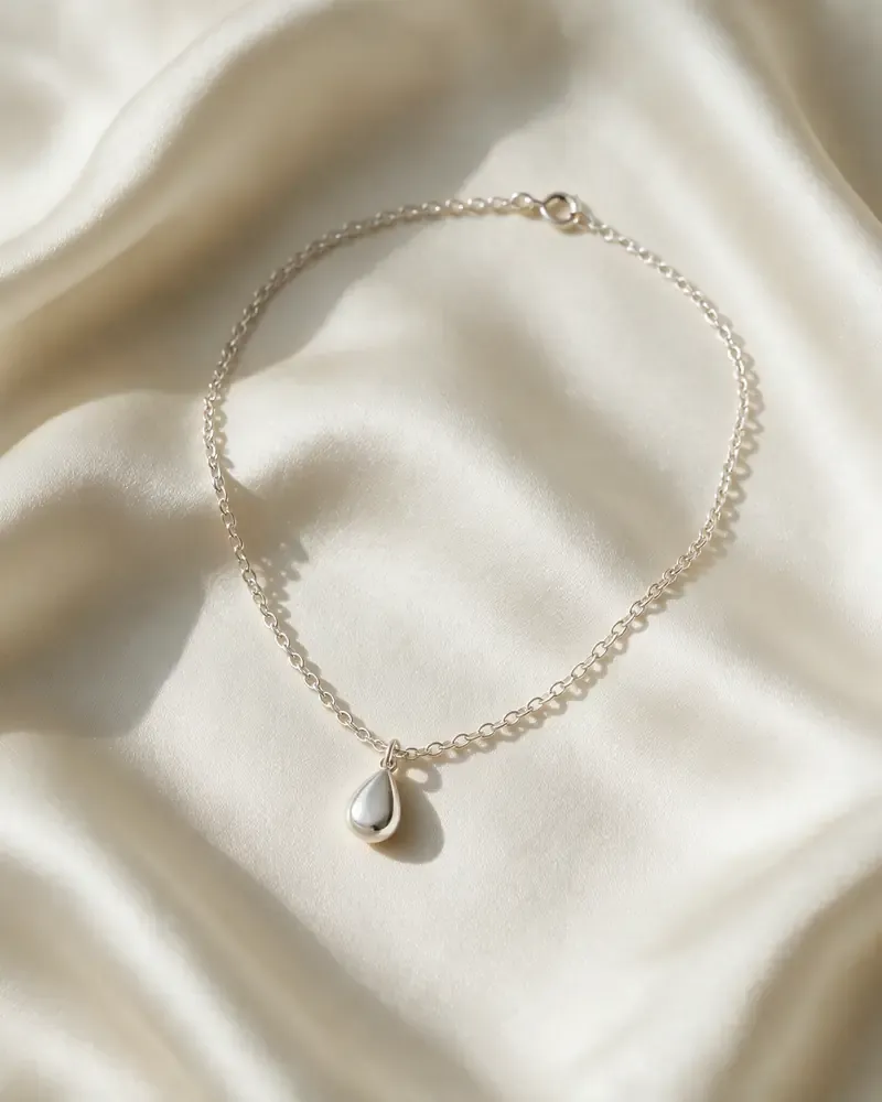Zilveren Ketting Mette